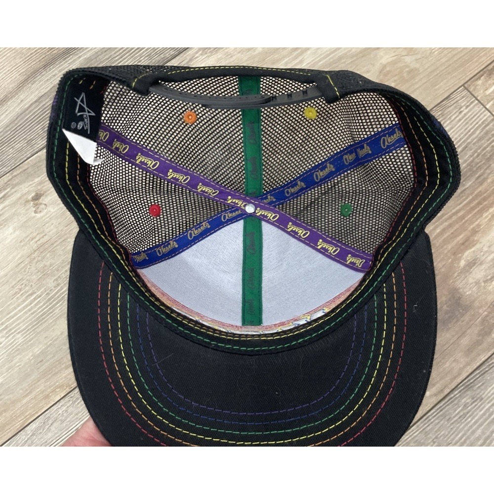 Denver Nuggets Aksels Rainbow Pride Nuggs Trucker Hat Embroidered NBA Basketball - Picture 8 of 9